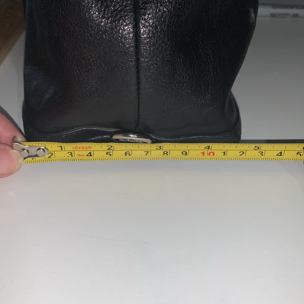 Coach Black Leather Satchel - Picture 13 of 16